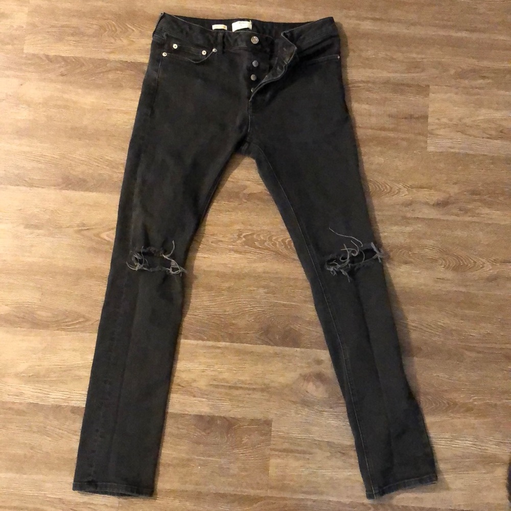 Topman Black Jeans